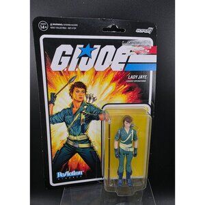 G.I. Joe Lady Jaye Covert Operations Action Figure Super7 ReAction 3.75 Inch New